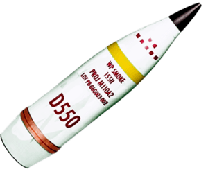 Димові та хімічні снаряди М110