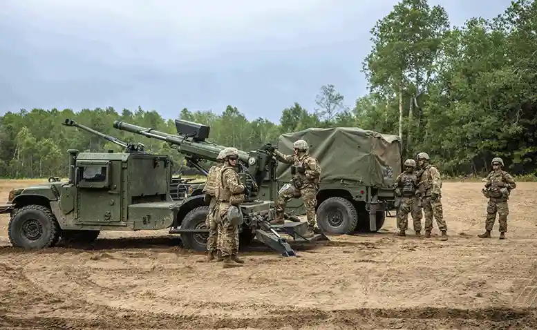 105 мм мобільна гаубиця